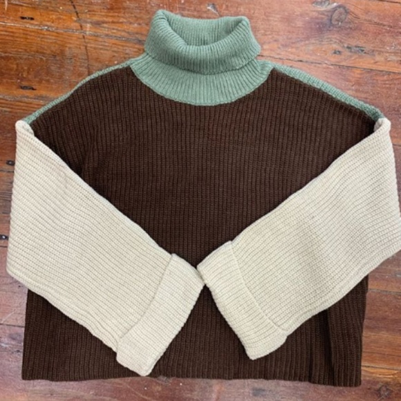 Colorblock Turtleneck - Picture 4 of 4